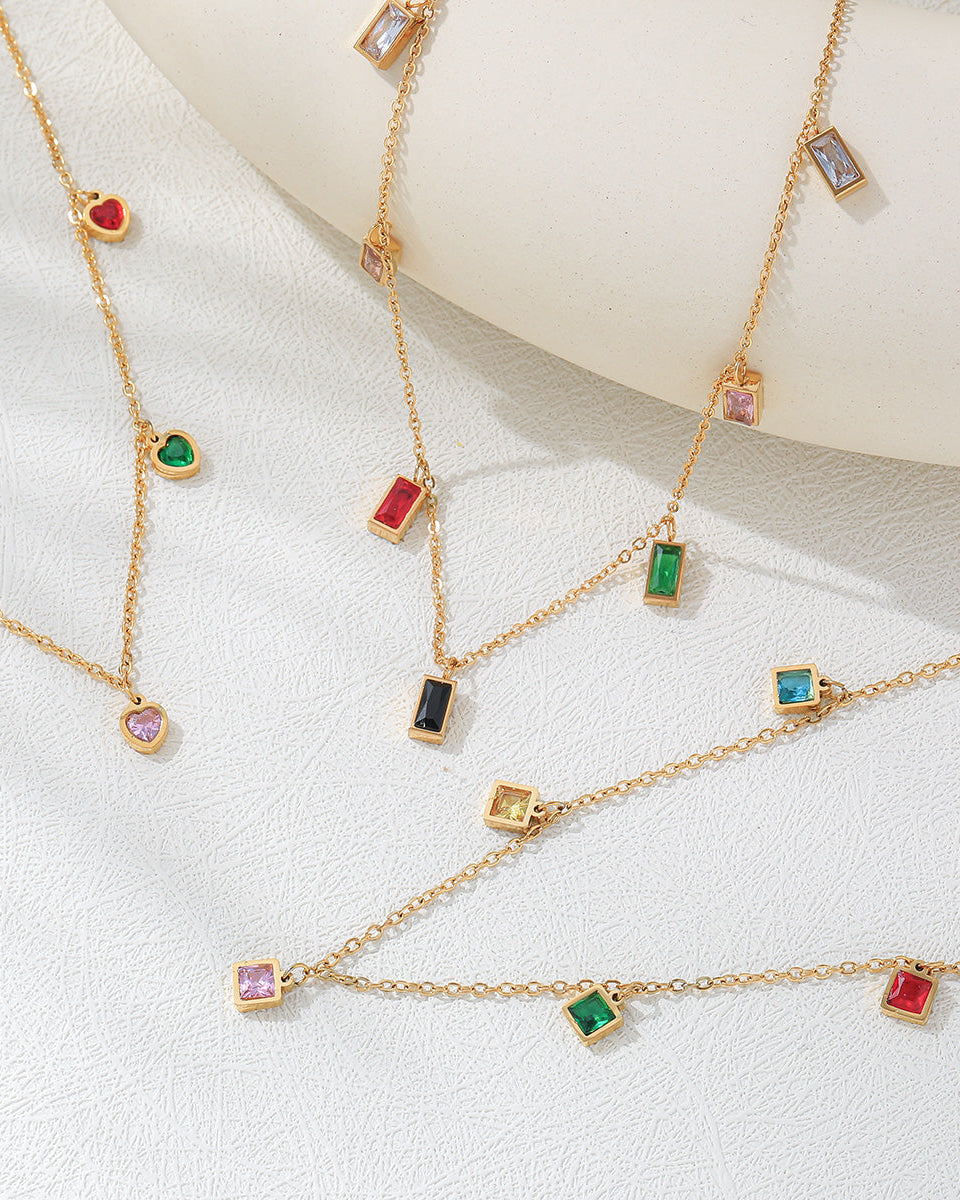 DAZZLING CHARMS NECKLACE