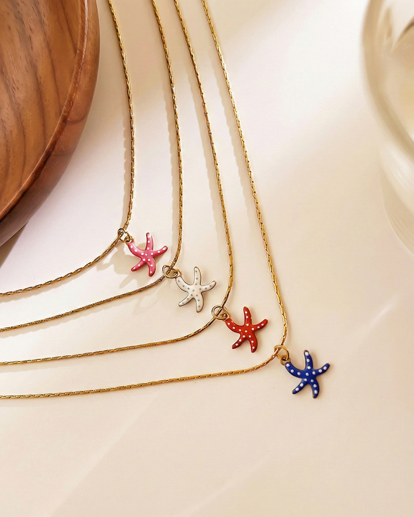 Demi Starfish Necklace