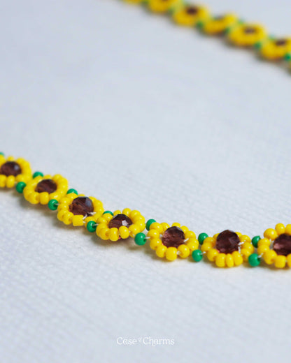 CLASSIC SUNFLOWER NECKLACE