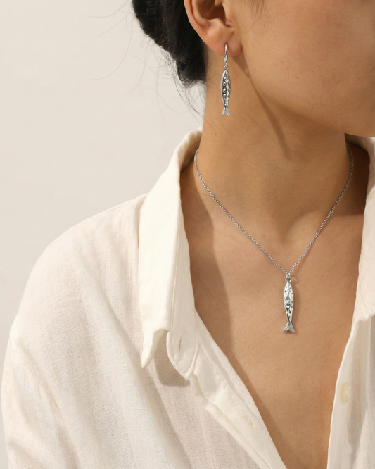 Pelago Fish Pendant Necklace