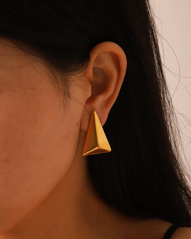 Triad Shine Stud Earring