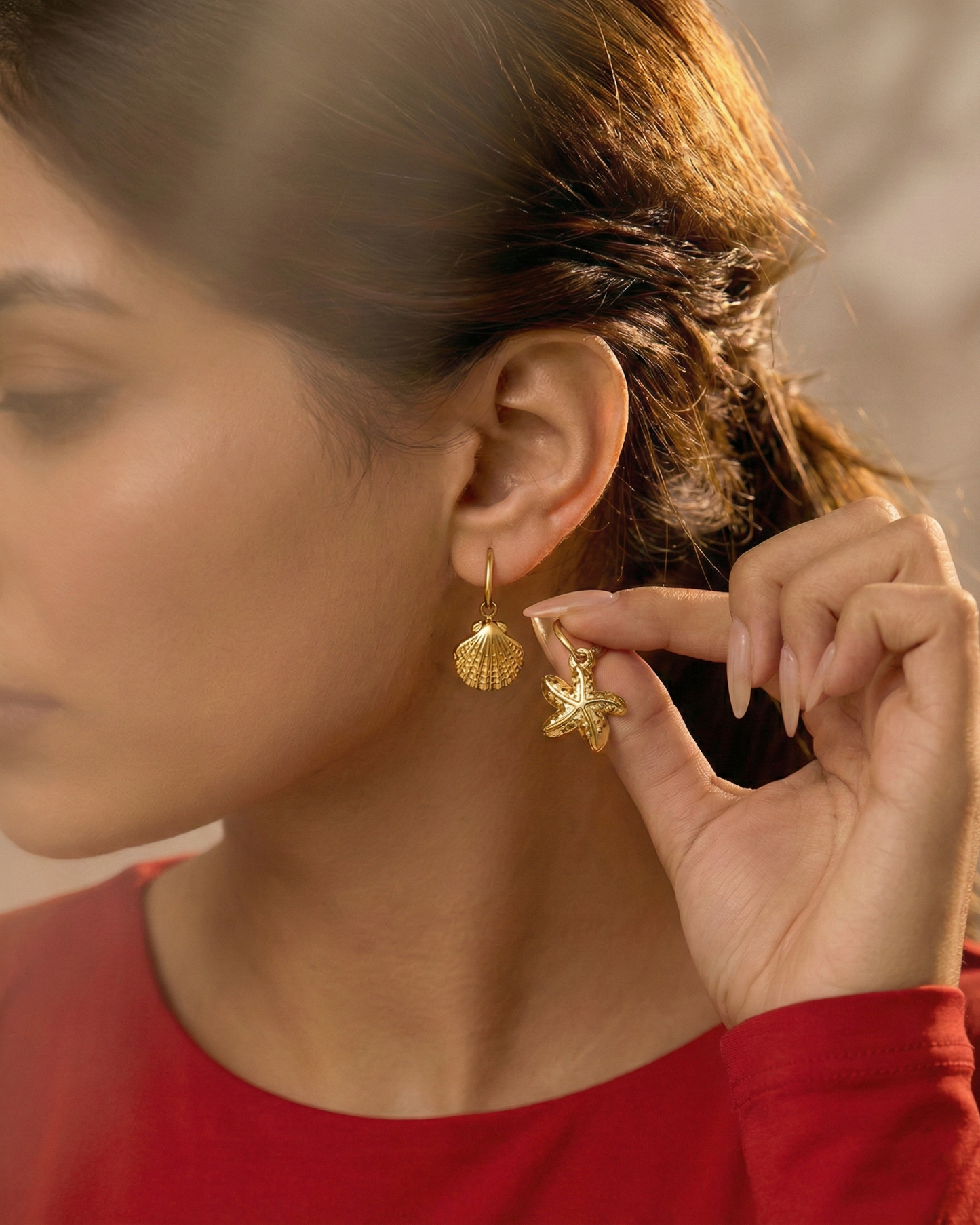 Celeste Shell Earring