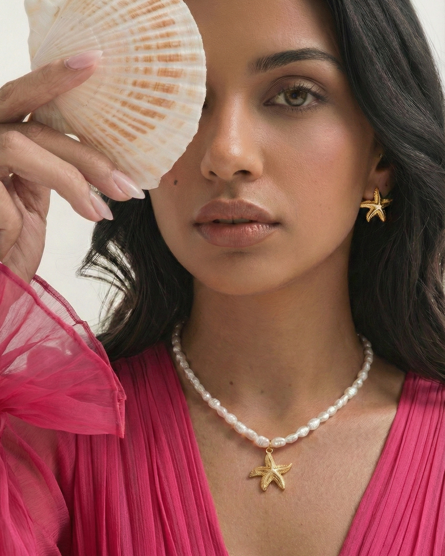 Starlet Pearl Necklace