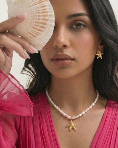Starlet Pearl Necklace