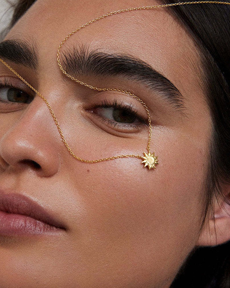 Sagittarius Flare Zodiac Necklace