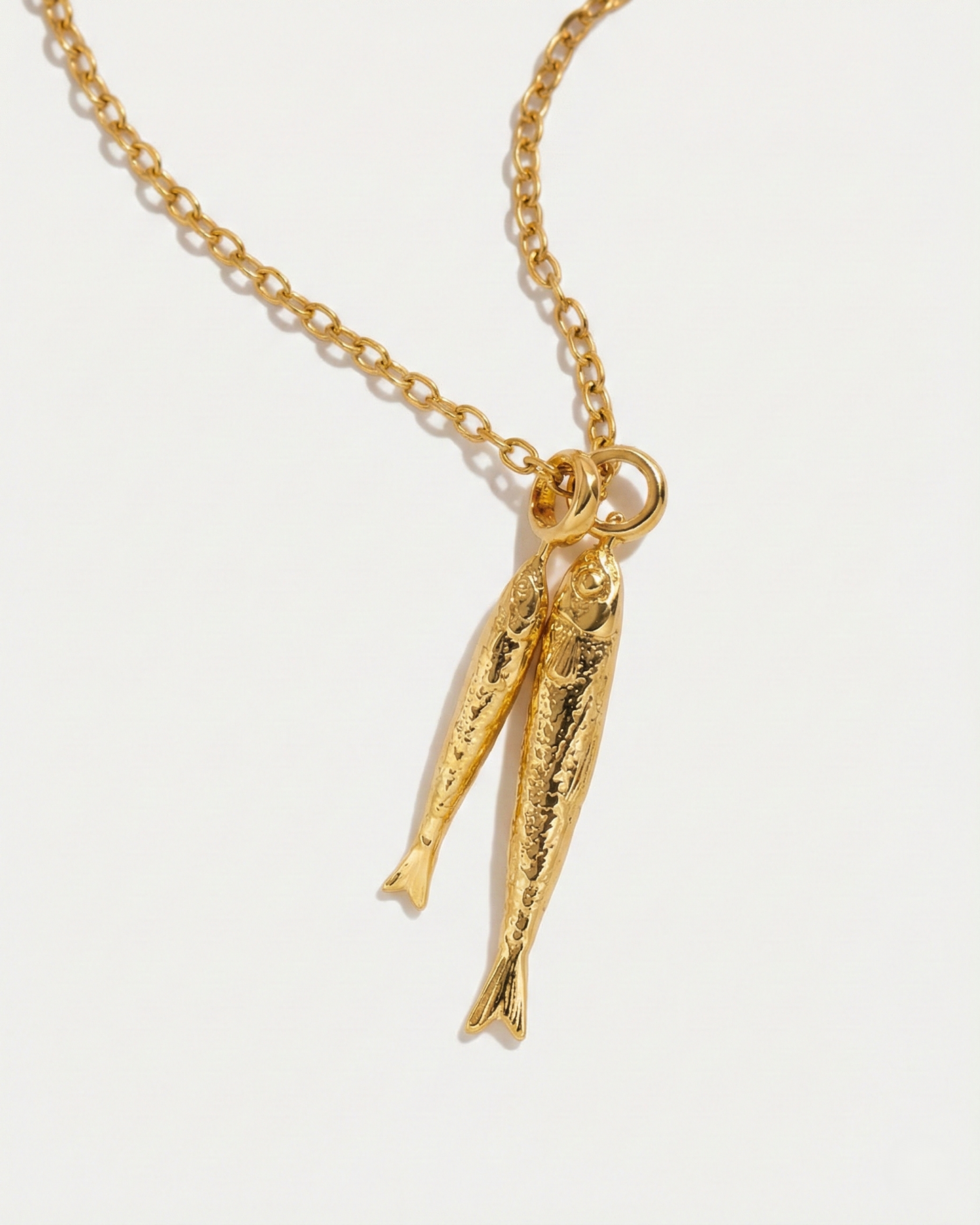 Ichthys Twin Pendant Necklace