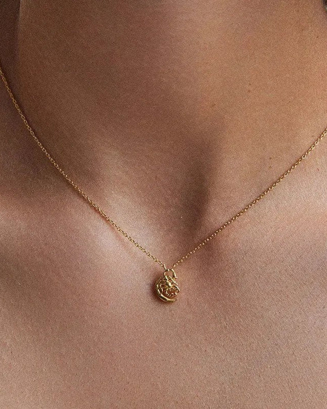 Scorpius Ember Zodiac Necklace