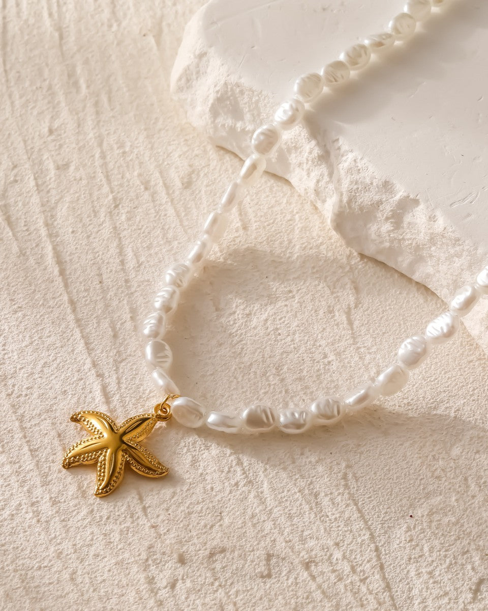 Starlet Pearl Necklace