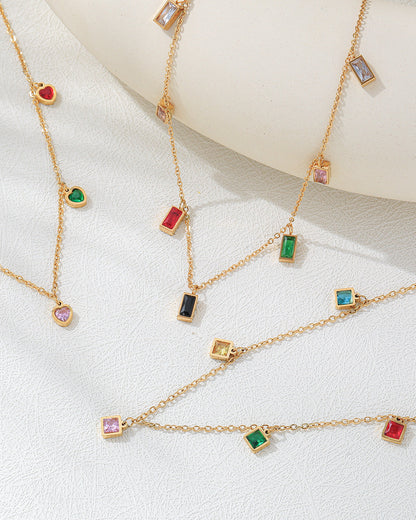 DAZZLING CHARMS NECKLACE