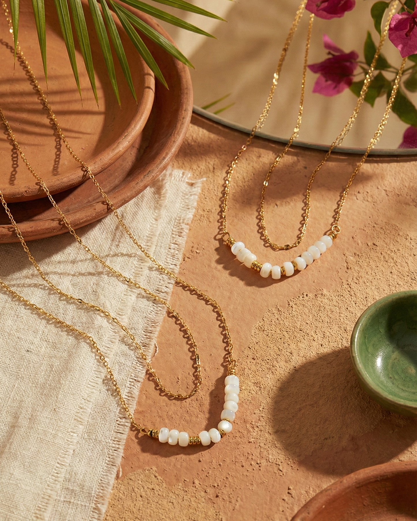 Ivory Tide Pendant Necklace