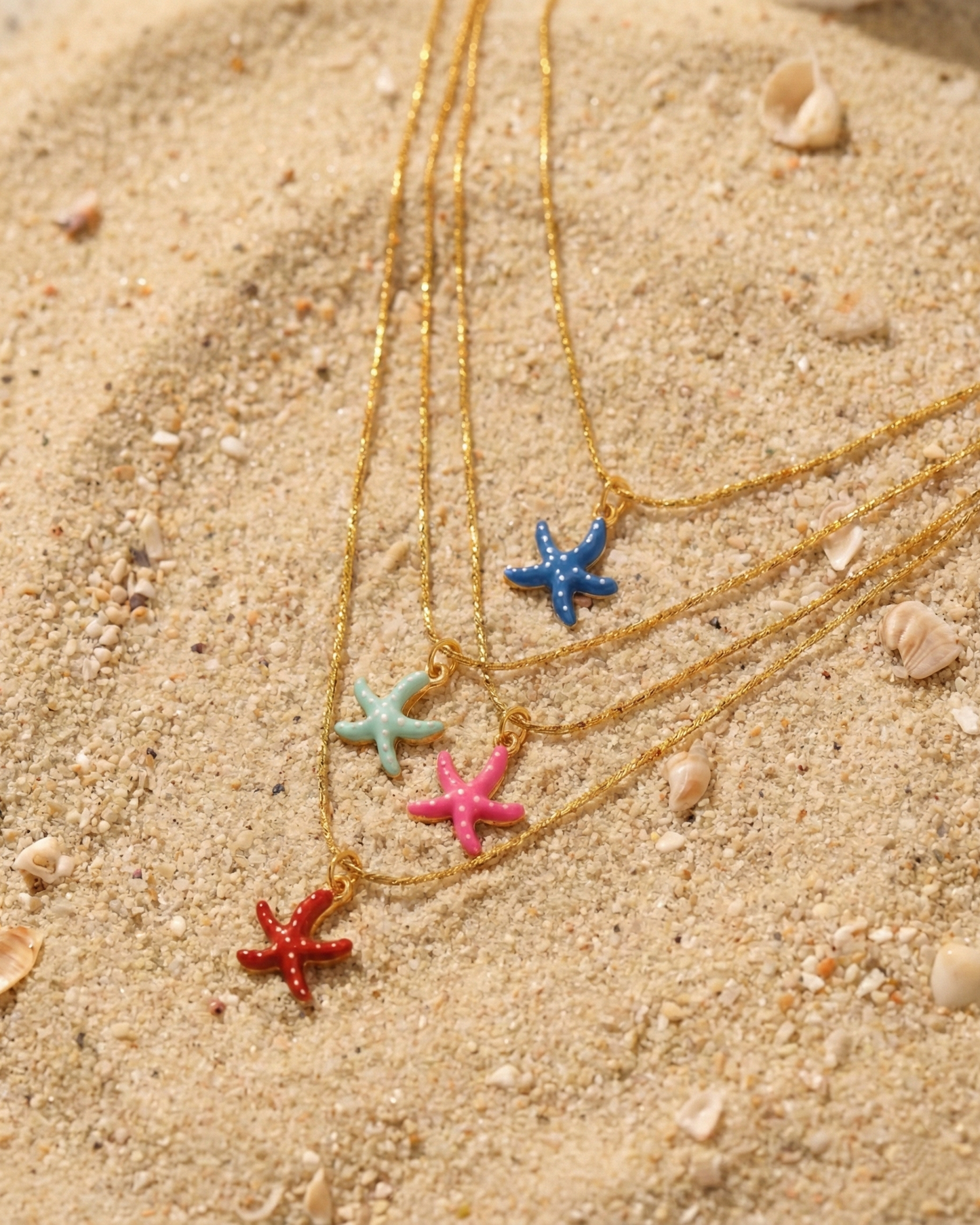 Demi Starfish Necklace
