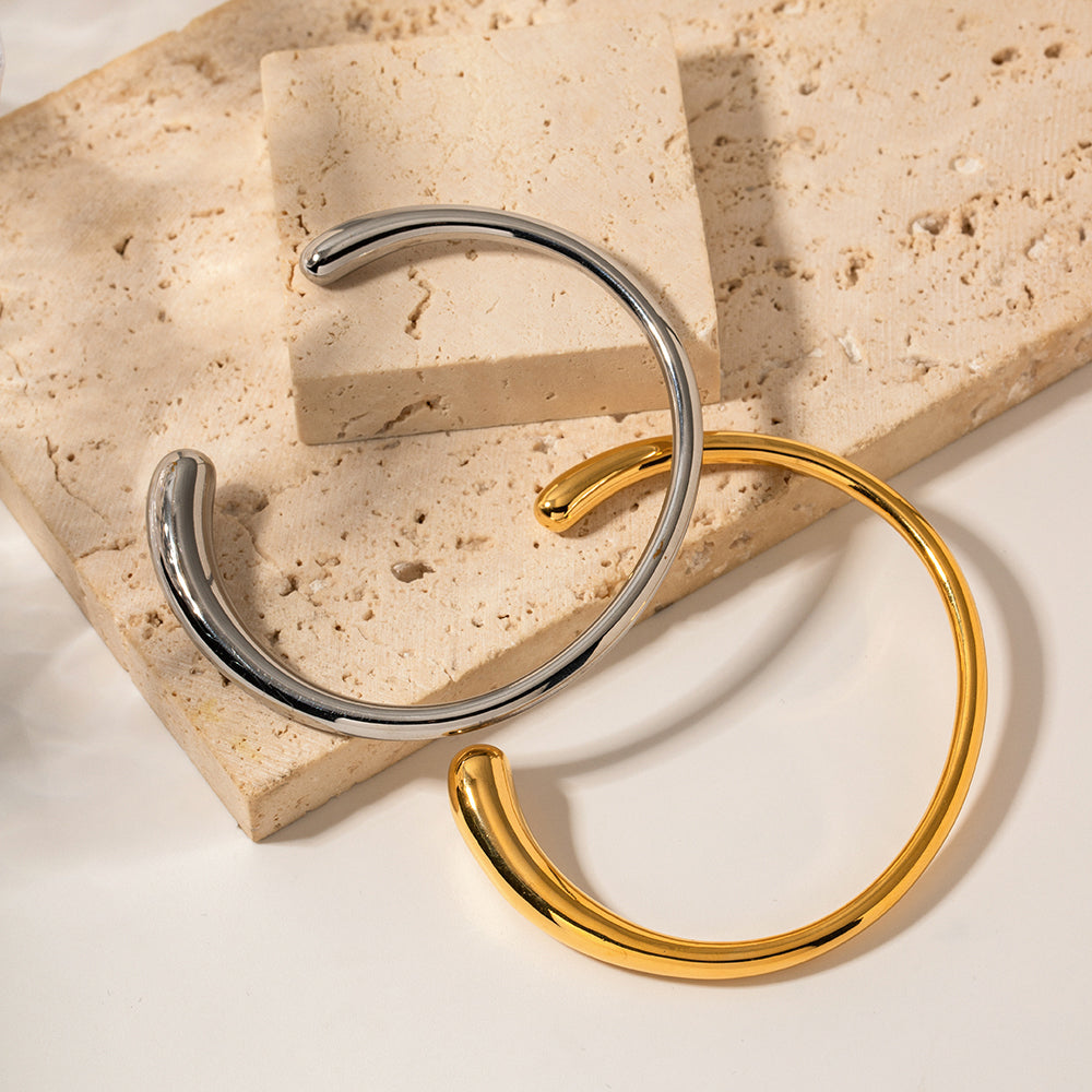 Bermuda Gold Cuff Bangle