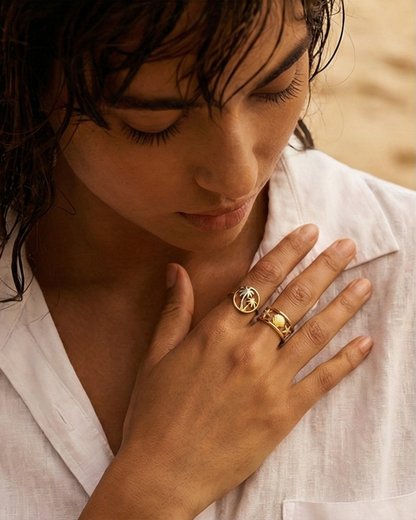 Mystic Palm Ring