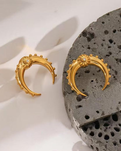Moonflare Stud Earring