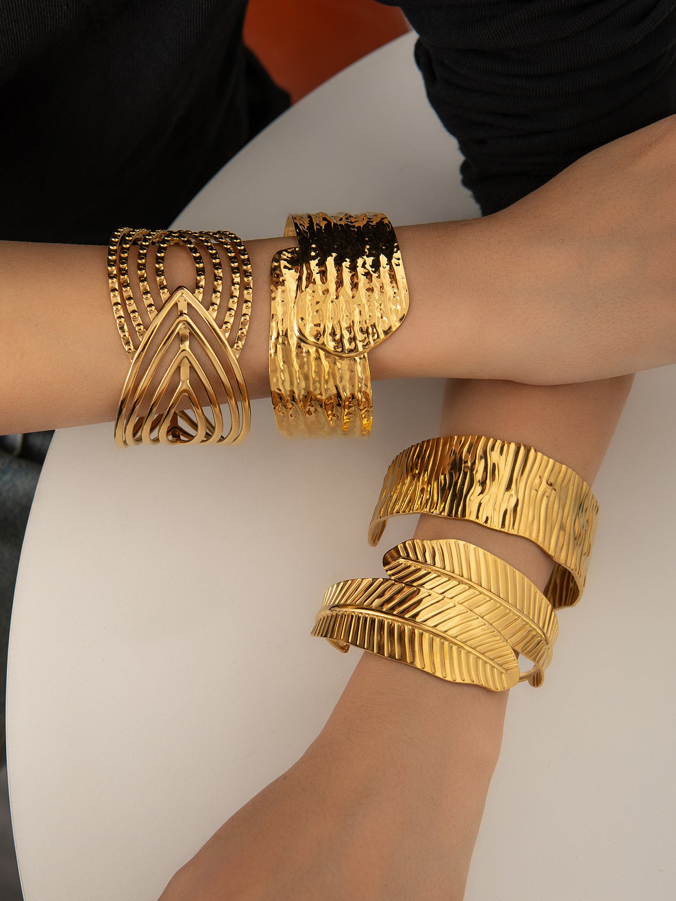 Aero Line Cuff Bangle