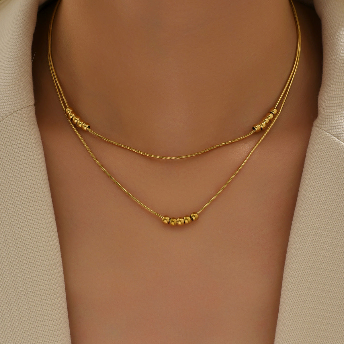LAYERED OPULENCE NECKLACE
