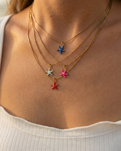 Demi Starfish Necklace
