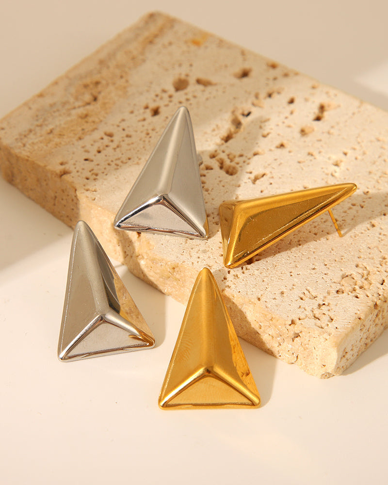 Triad Shine Stud Earring