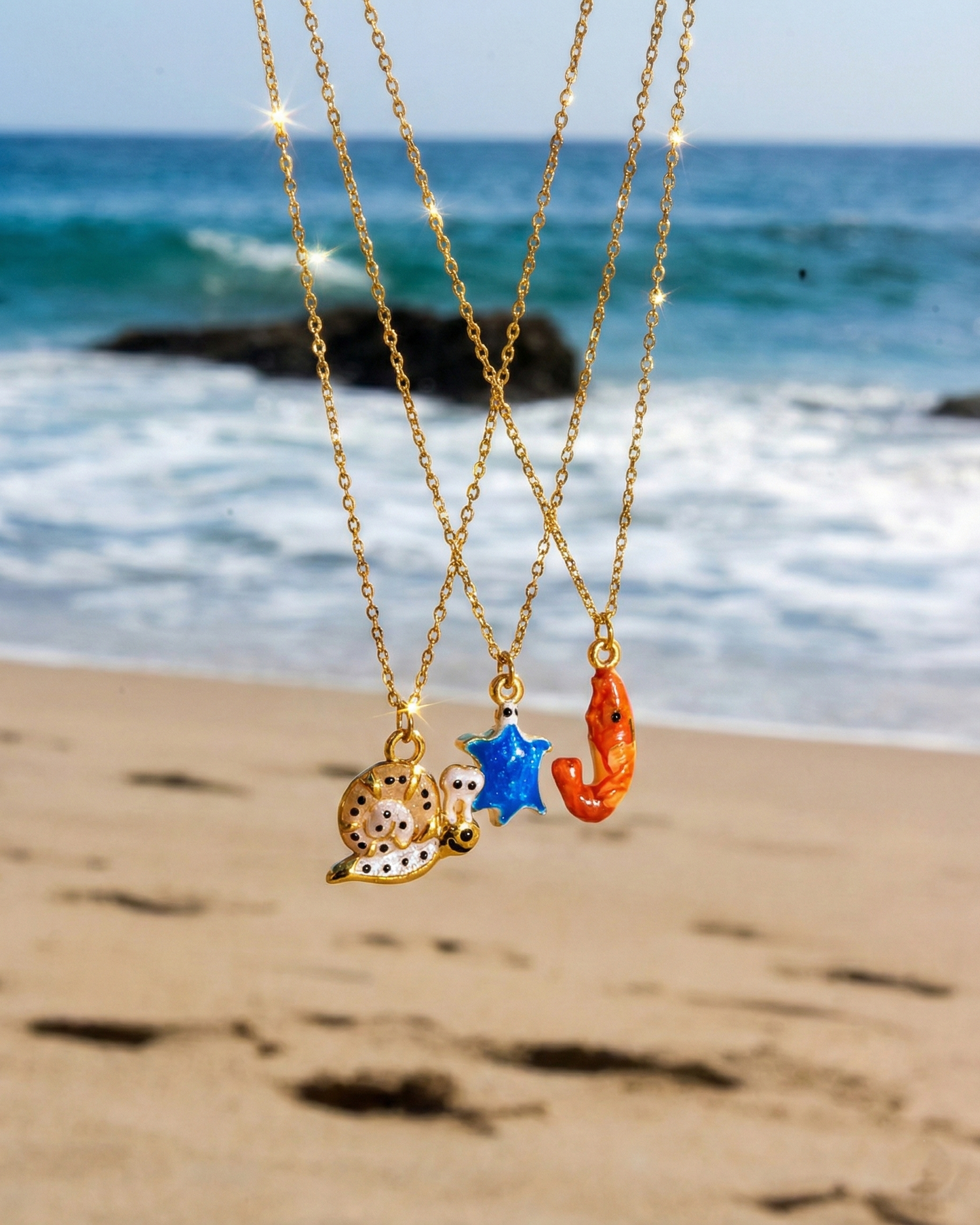 Tideborne Charms Necklace (3 Units)