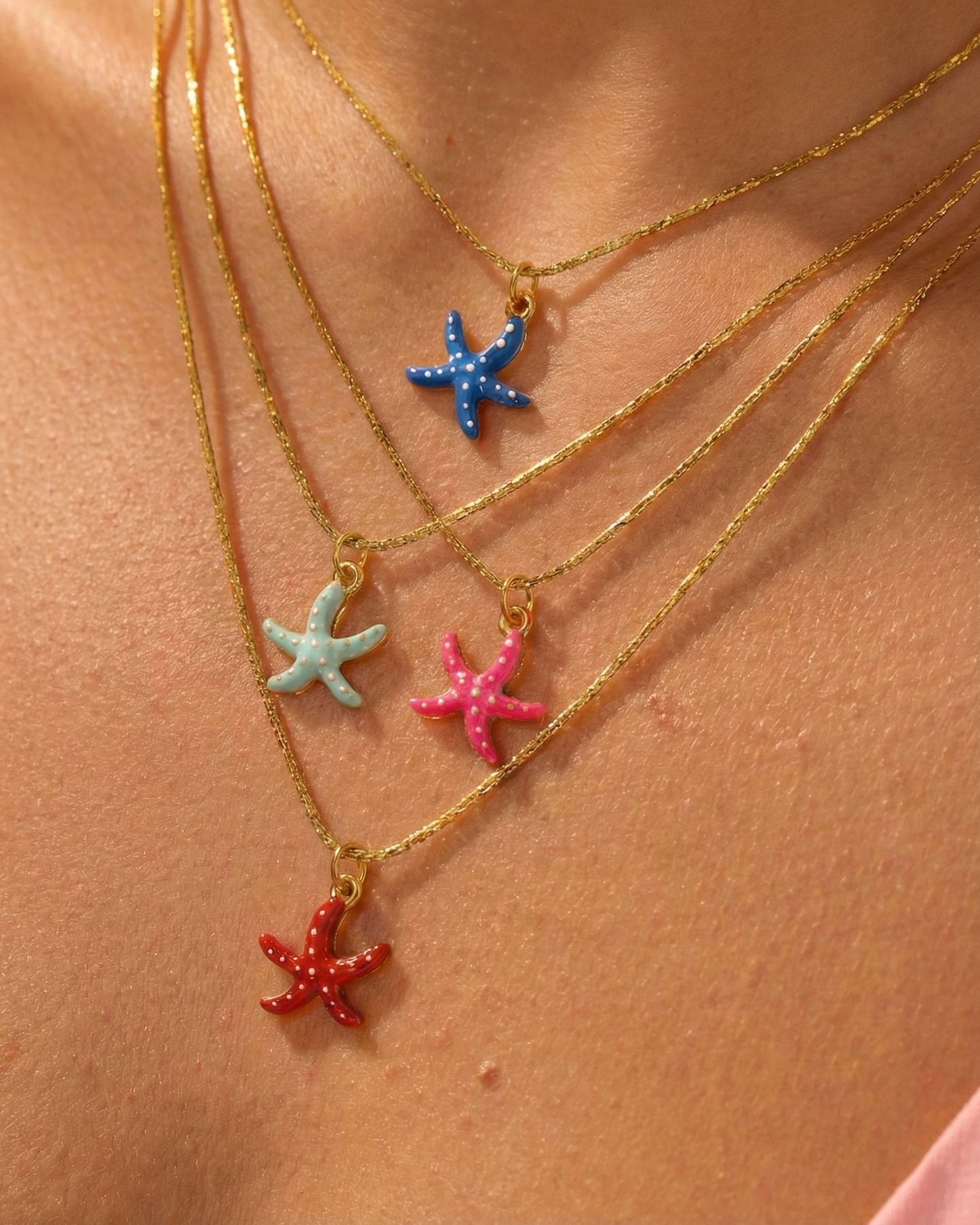 Demi Starfish Necklace