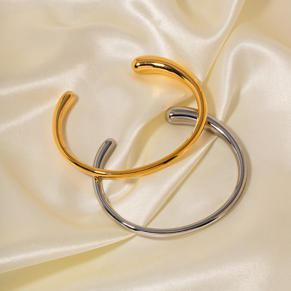Bermuda Gold Cuff Bangle