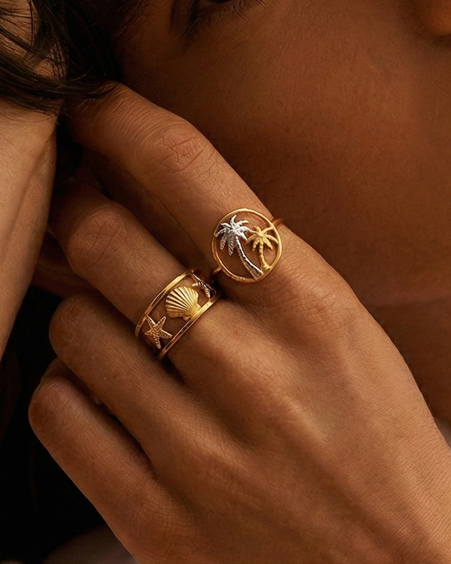 Mystic Palm Ring
