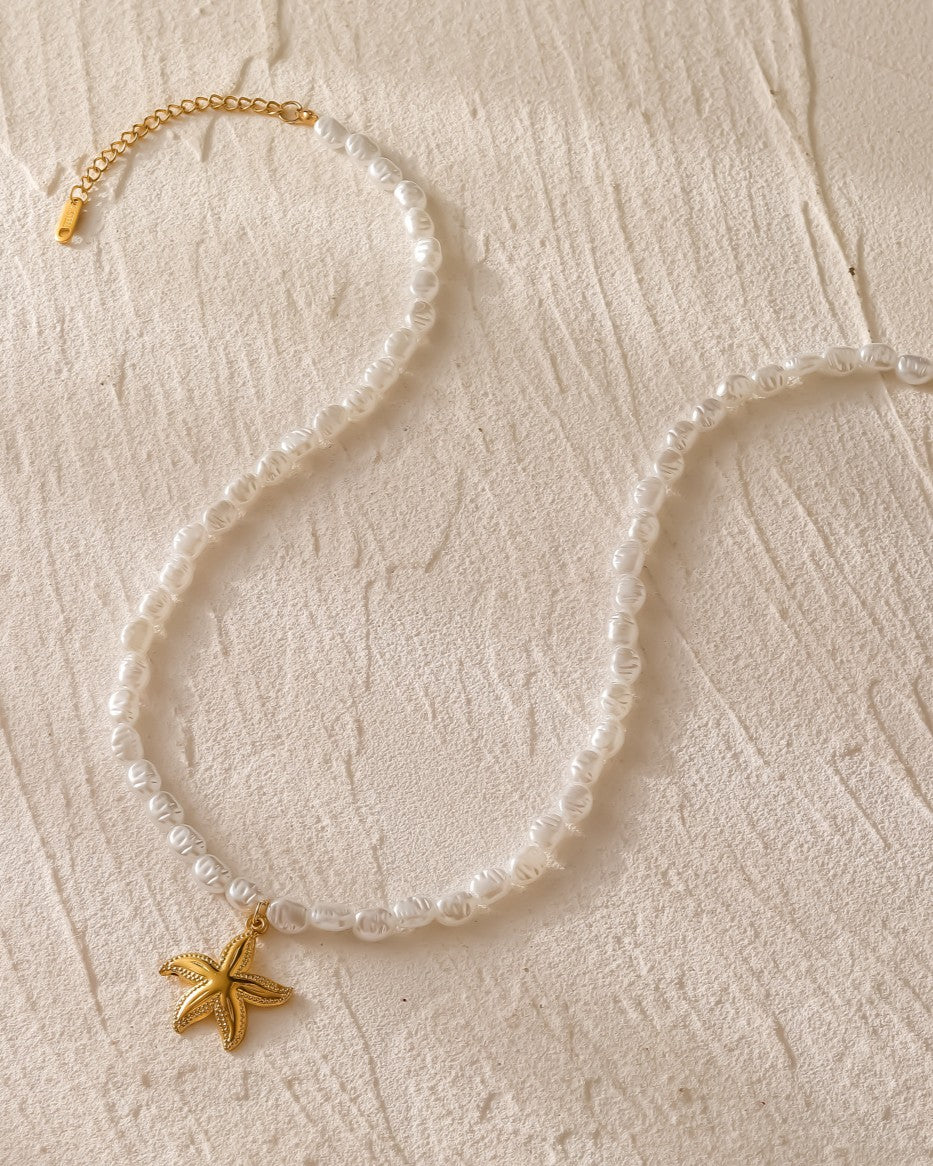 Starlet Pearl Necklace