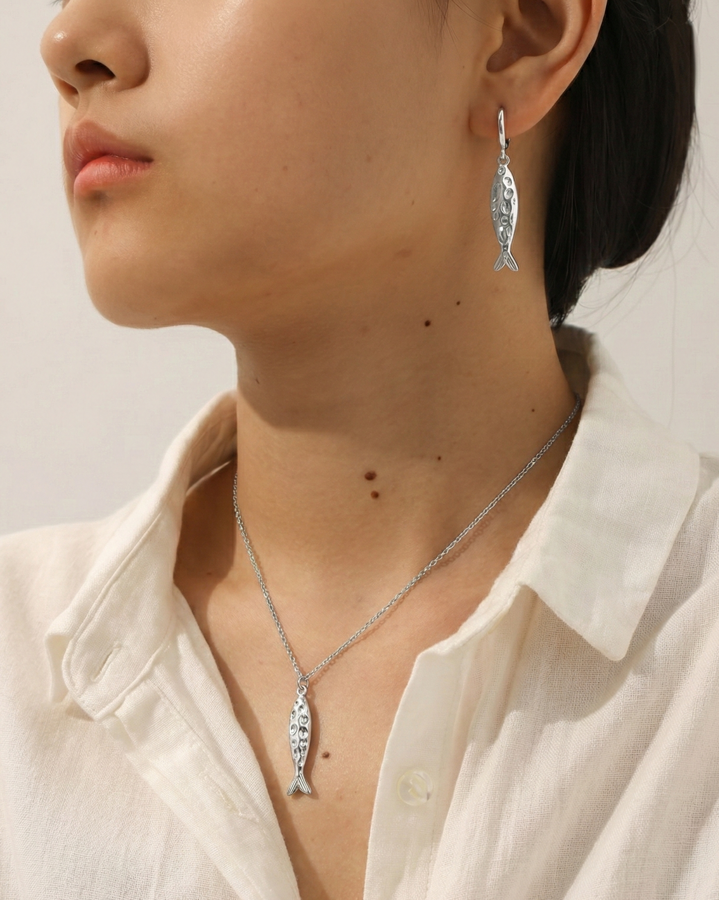 Pelago Fish Pendant Necklace