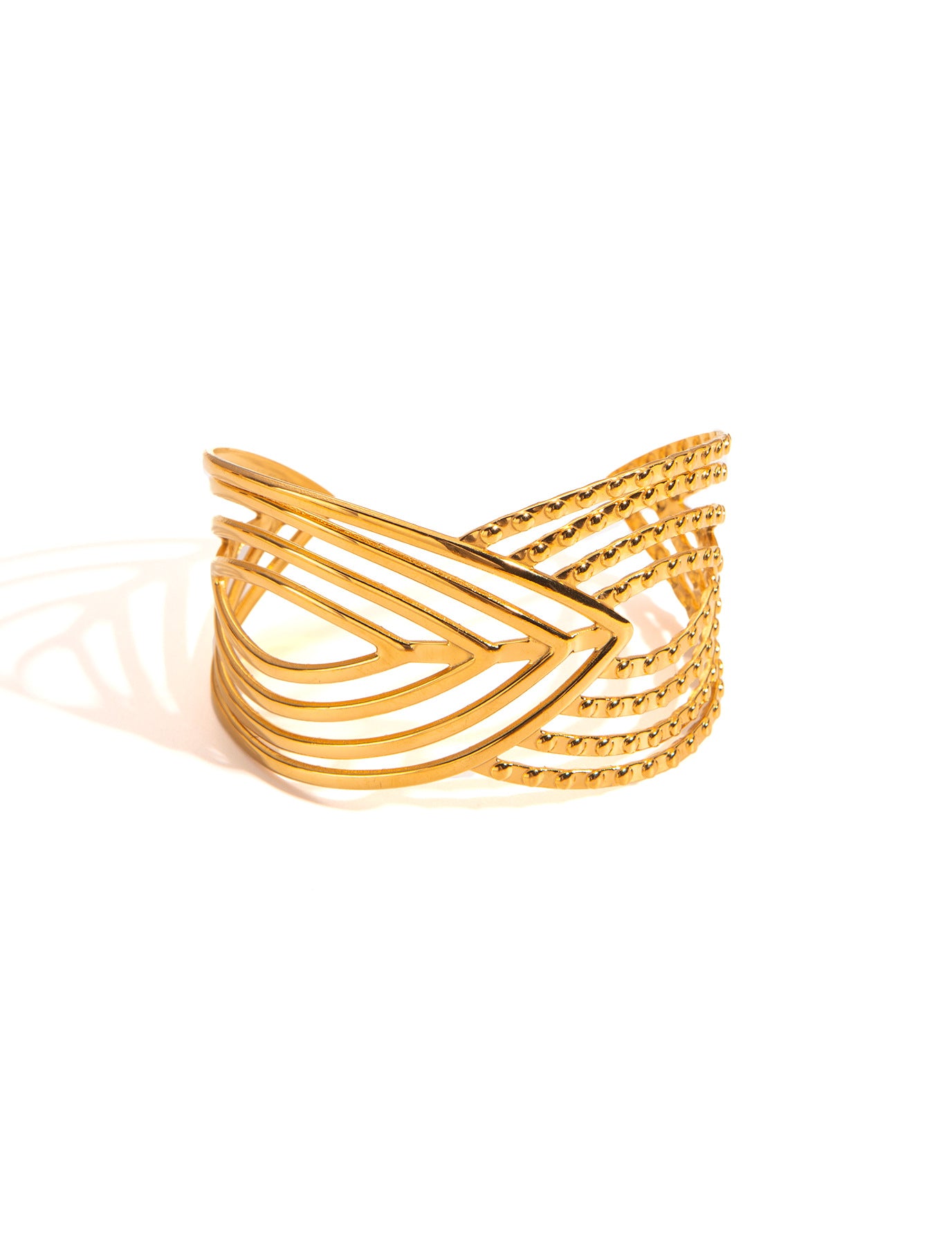 Aero Line Cuff Bangle
