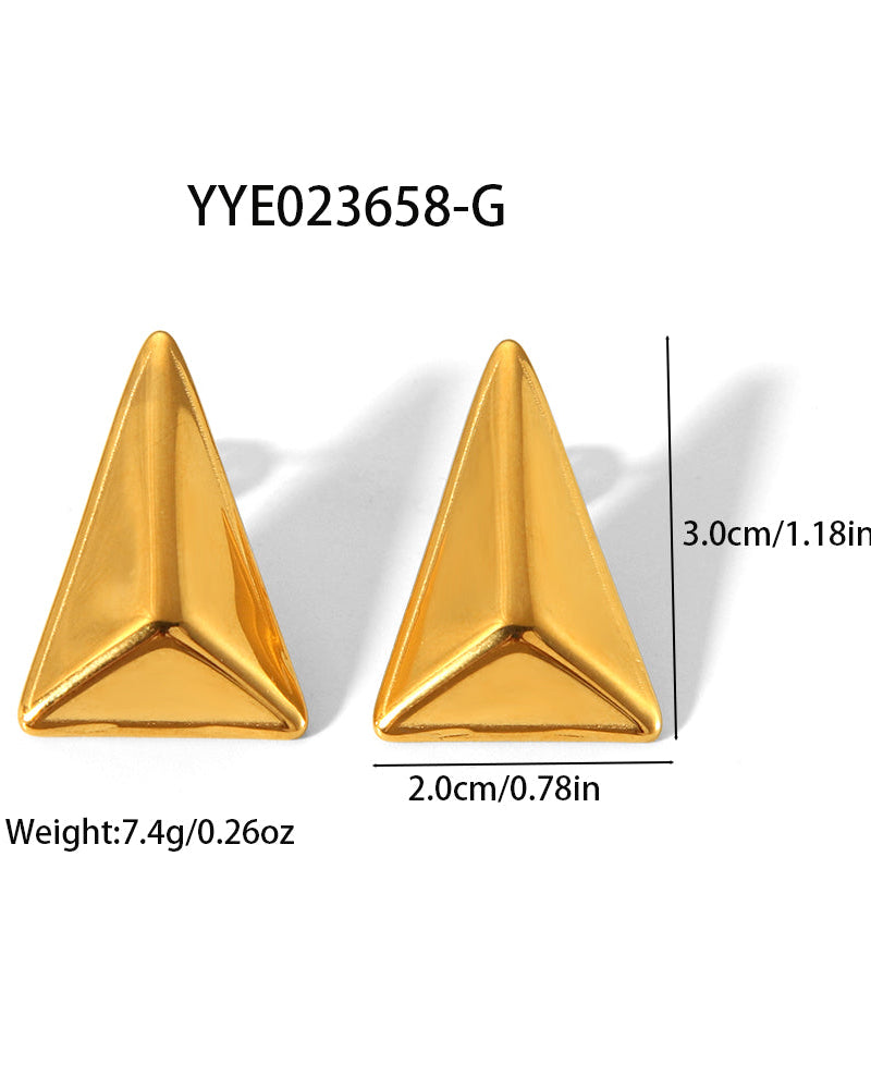 Triad Shine Stud Earring