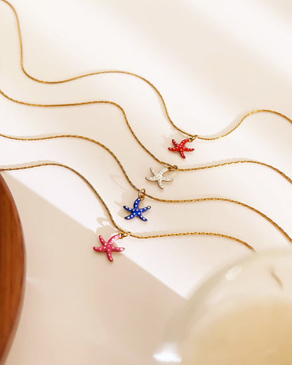 Demi Starfish Necklace