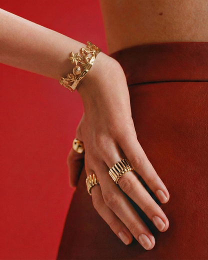 Tideborn Mermaid Cuff (Golden)