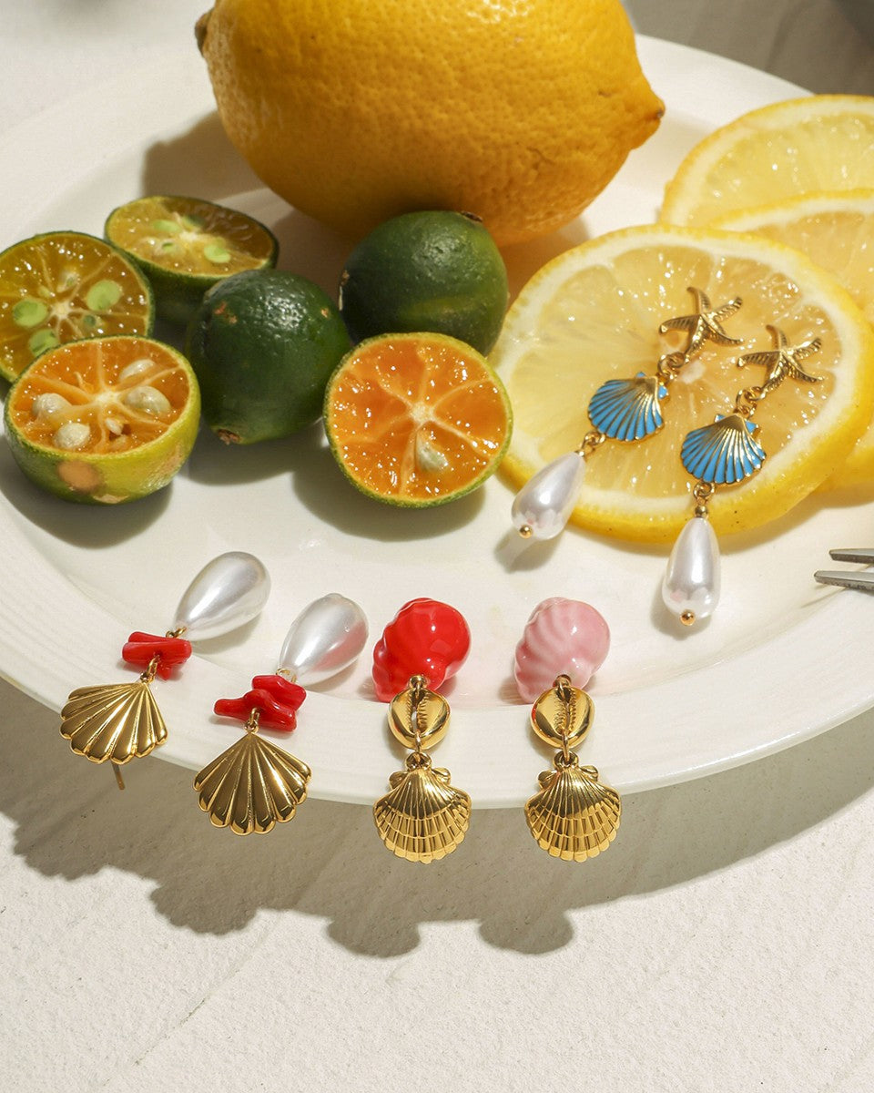 Tideora Shell Ear Stud