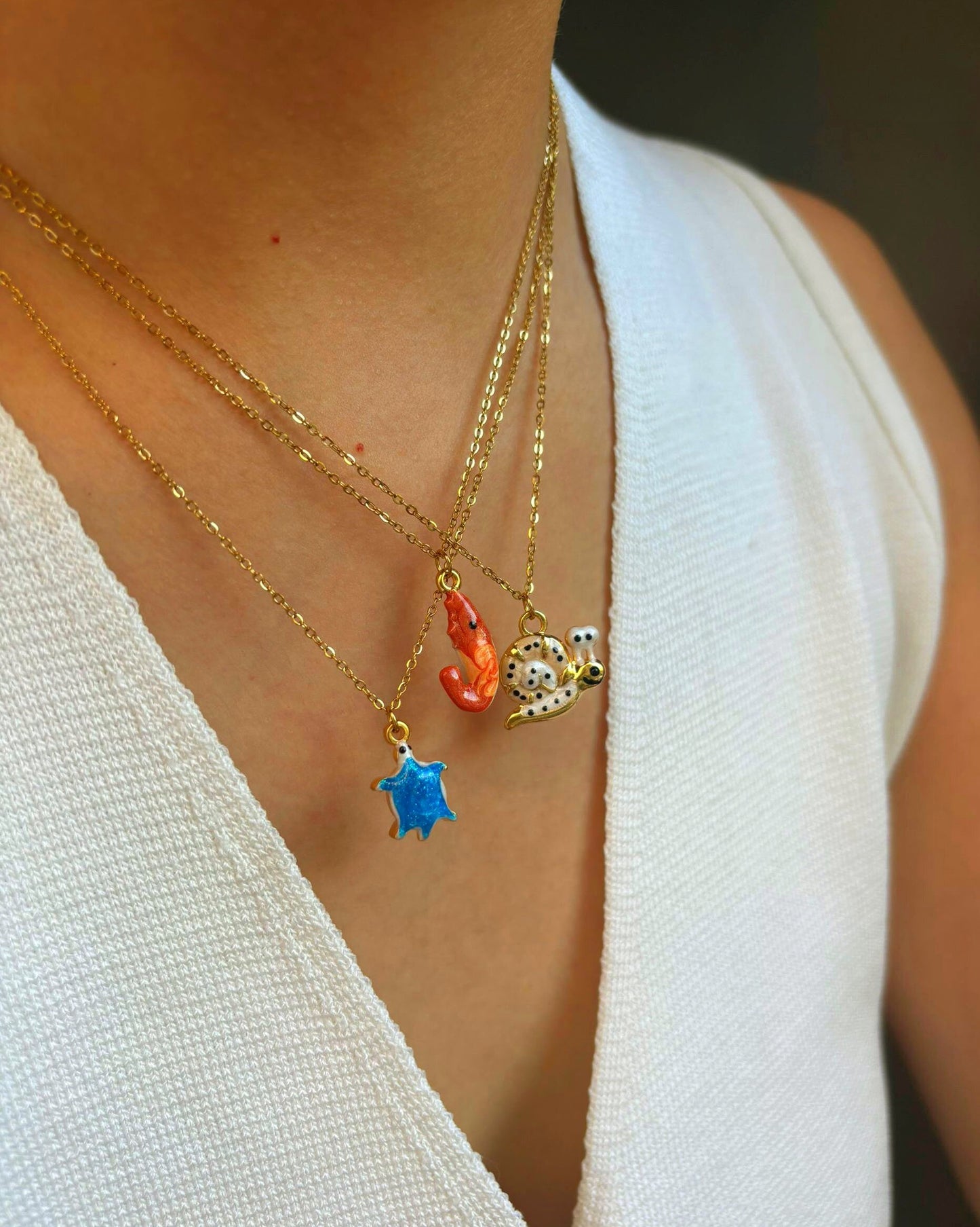 Tideborne Turtle Necklace