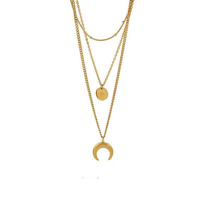 MOON STAR NECKLACE